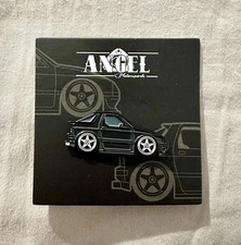 Leen Customs Angel Motorsports Mazda RX7 FC Vargas New Collectible Enamel Pin
