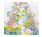 Easter Egg Tinsel Garland Approx 3 Strands Multicolor Metallic Easter Decor