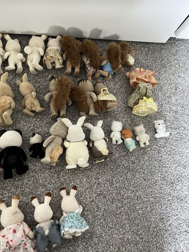 40 x Sylvanian Families Figures Bundle Job Lot Adults Children Babies & Clothing - Picture 12 of 16