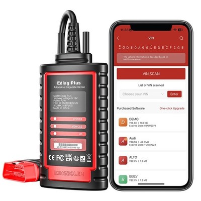 Ediag Plus ALLE SYSTEM OBD2 Diagnosegerät Profi KFZ Scanner Fehlerauslesegerät