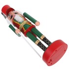 Beleuchtete Nussknacker-Soldatenfigur für Weihnachtsdekoration –