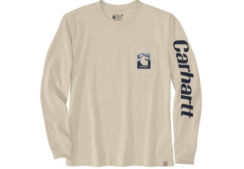 Carhartt Big and Tall Mountain Graphic Relaxed Fit Longsleeve Größe 2XL