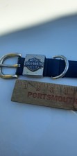 Harley Davidson Motorcycle Belt Buckle &Genuine Leather Belt #99540-04vm Size 38