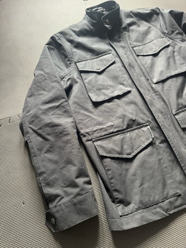 Private white v.c. hand made Ventile jacket Black Size 4 - Picture 2 of 13