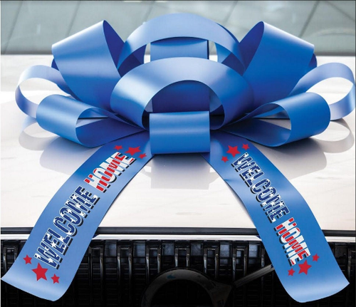 Arco de coche grande de 30" | Arco grande personalizado | ¡Añade un mensaje especial a tu Jumbo JumBow! - Imagen 3 de 7