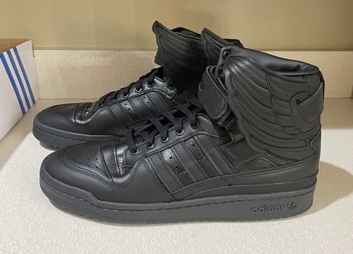 Zapatilla deportiva Jeremy Scott Adidas Originals JS Wings 4.0 NEGRA para hombre GX4419 talla 12 - Imagen 4 de 12
