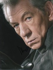 Ian McKellen "X-Men" Autogramm signed 20x27 cm Bild
