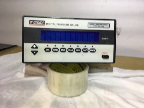 MENSOR 2102 DIGITAL MANOMETER 0 BIS 500 PSIA ohne Netzteil  - Bild 3 von 7