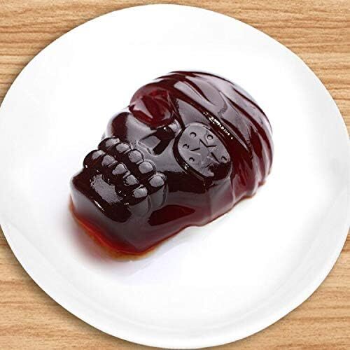 Skull Cake Pan Silicone Gelatin Cakelet Mold Skull Pizza Tin Baking Pan - Bild 3 von 3