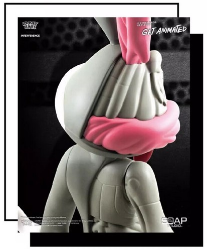 Looney Tunes Role Bugs Bunny 33cm/12.9-Inch Artist Co-Branded Figure Fashion Toy - Bild 6 von 8