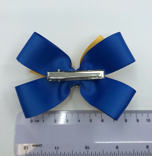 Royal Blau und Gelbgold Schulhaarzubehör - Bild 22 von 75