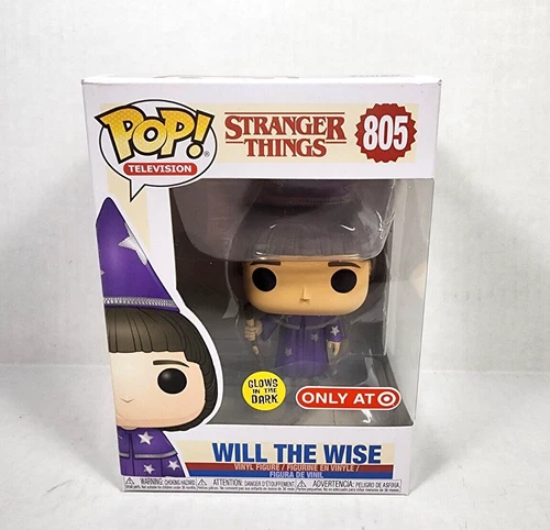 Funko Pop Will the Wise 805 Target Exclusivo Glow in the Dark Stranger Things
