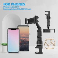 Universal Van Car Rearview Mirror Table Mount Holder for iPhone Samsung Android 