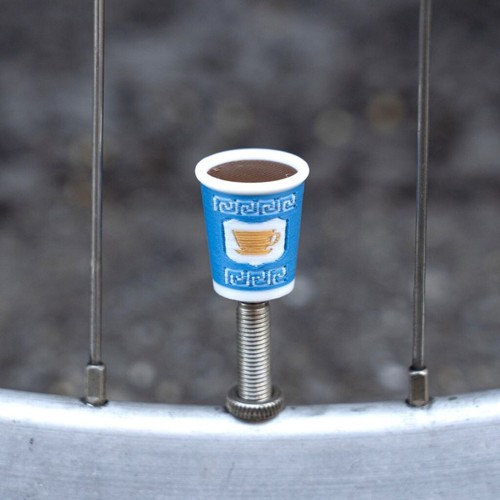 BLUE LUG x MUGSHOT NYC Deli Joe Valve Cap NYC Set Of 2 For French Valves NEW