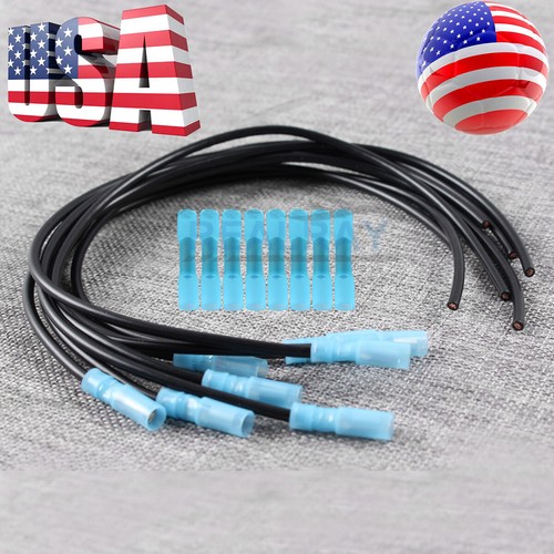 8x Pigtails Glow Plug Harness Repair Kit 7.3L 6.9L IDI Diesel F250 F350 E350 - Picture 3 of 6