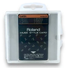 Roland Piano LATIN Music Style ROM Card TN-SC2-07 ChaCha Rhumba Samba Bossa Nova