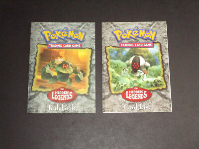 pokemon ex hidden legends card list Original 151 Complete Set (151/150) 1999| TradingCardSets.Com