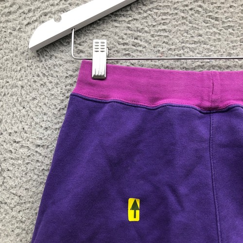 Nike Sweat Shorts Girls Youth Size Medium Logo Pocket Pink Purple - Picture 10 of 10