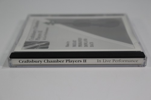 Craftsbury Chamber Players Live Performance II CD Oop Vermont Mozart Dowland Bac - Foto 24 di 24