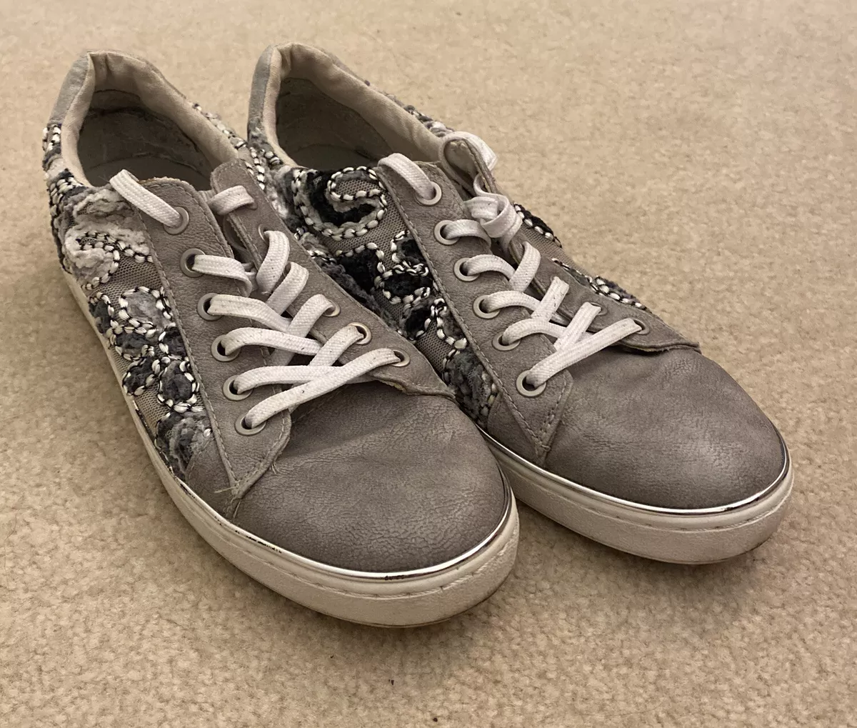 Mustang hotsell denim shoes
