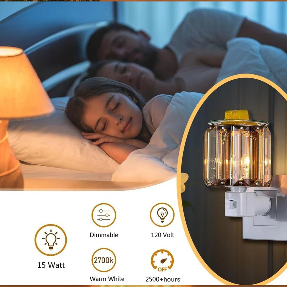 10 Pack E12 C7 Bulbs 15 watt 120V for Scentsy Wax Plug In Nightlight Warmers - Image 4 of 4