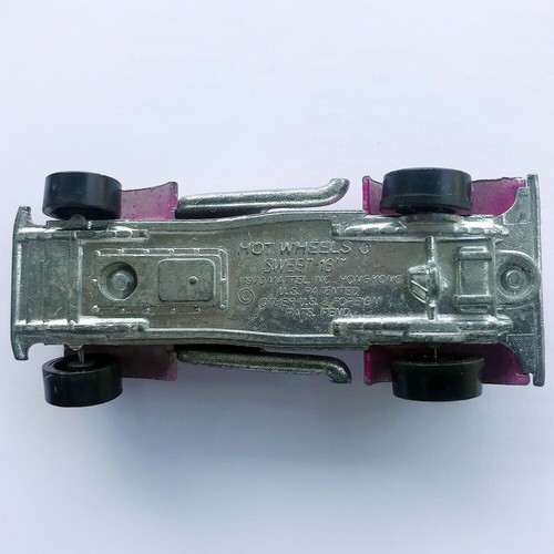 HOT WHEELS 1973 SWEET 16 MAINLINE SERIES FLORESCENT PINK MATTEL HONG KONG (RARE) - Picture 3 of 7