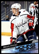 2020-21 Upper Deck Young Guns Brian Pinho Rookie Washington Capitals #475 R49