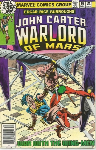 John Carter, Warlord of Mars #19 by Chris Claremont & Ernie Col_n (Marvel 1978)