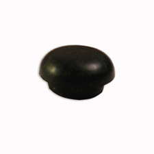 Black Rubber Buttons For Piano Cabinet Bumpers 7/16" Stem Diameter Package Of 10