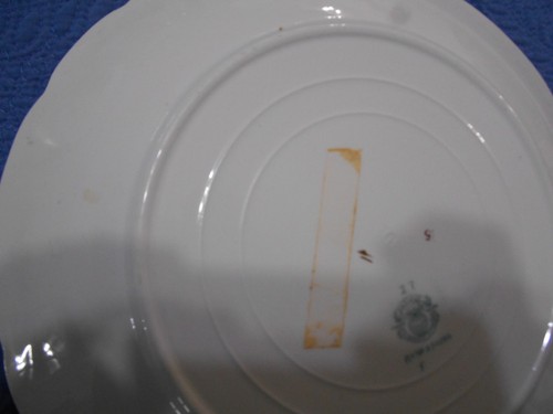 WH Grindley & Co Plate England Antique Trade Mark Dinner Plate RD No 250386 - Picture 6 of 10