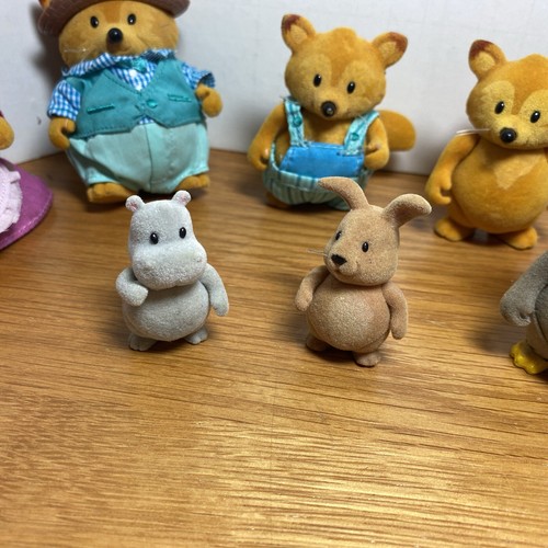 Lil' Woodzeez Tippytail Fox Family Dad Mom Son + FRIENDS - Imagen 5 de 12