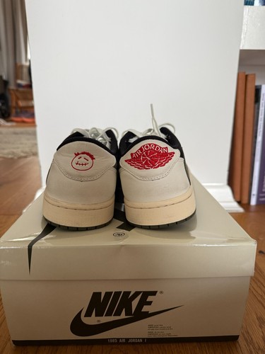 Jordan 1 Retro Low OG SP Travis Scott Olive (Damen) - Größe 9,5 - Bild 4 von 13