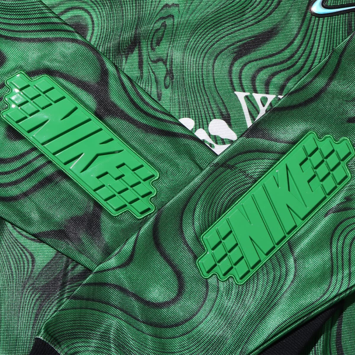 Nike x Off-White™ Allover Print Jersey Kelly Green FQ0998 Nike x Off-White™ Allover Print Jersey Kelly Green FQ0998