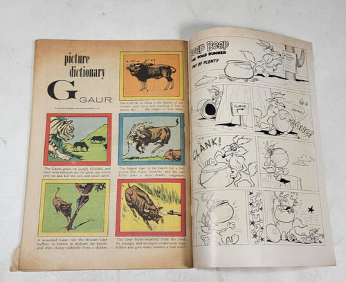 -BEEP BEEP THE ROAD RUNNER- Vintage Gold Key Comics Book 1967 #5 *ERROR?* - Picture 4 of 7
