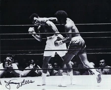 JIMMY ELLIS 8X10 SIGNED PHOTO PICTURE BOXING AUTOGRAPHED IN PERSON AS SHOWN ALI