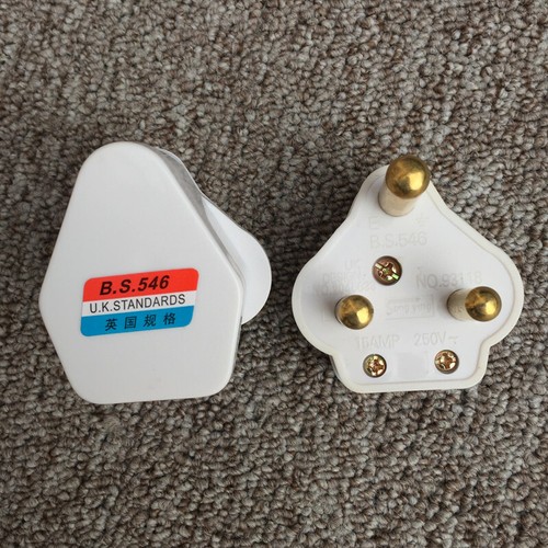 Größe Südafrikanischer Netzstecker 3-poliger Stecker BS britischer Stecker zum Selbermachen Stecker 15A 250VAC - Bild 4 von 6