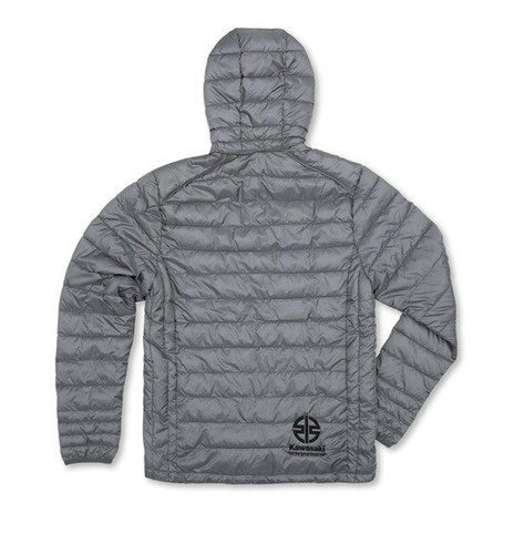 Kawasaki KRX Ninja Mens Puffer Jacket KX Vulcan Removable Hood Rivermark Logo - Picture 3 of 6