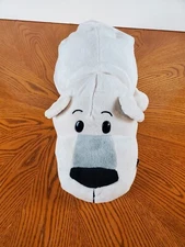 FLIP A ZOO Poppi Polar Bear Flip to Asher Husky Plush Animal Pillow Toy