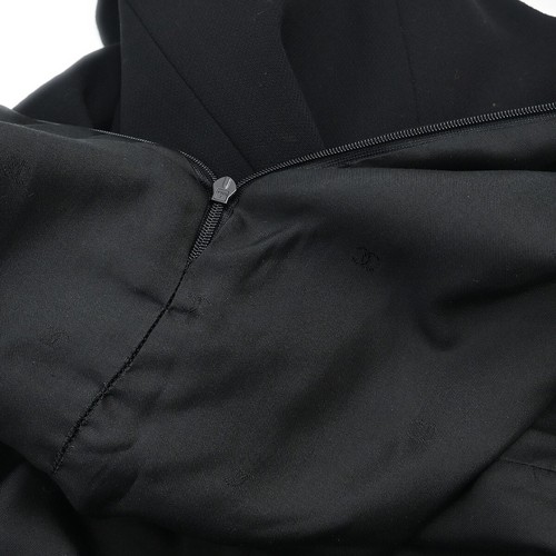 Chanel Setup Suit Jacket Skirt Black 98A #38 185434 - Picture 8 of 10