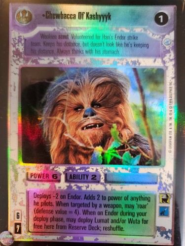 Star Wars CCG Endor SINGLES TOP TIER Select Choose NrMint-MINT SWCCG - Imagen 17 de 178