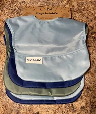 Tiny Twinkle Mess-Proof, Waterproof Baby Bib (5 pack) New