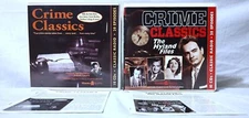 CRIME CLASSICS True Crime Mystery Radio Spirits CD Sets Old Time Radio Shows