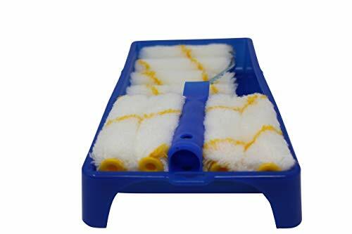Paint Roller Tool Kit 10 Piece Painting Set Mini Plastic Paint Tray Set Mini - Picture 9 of 9