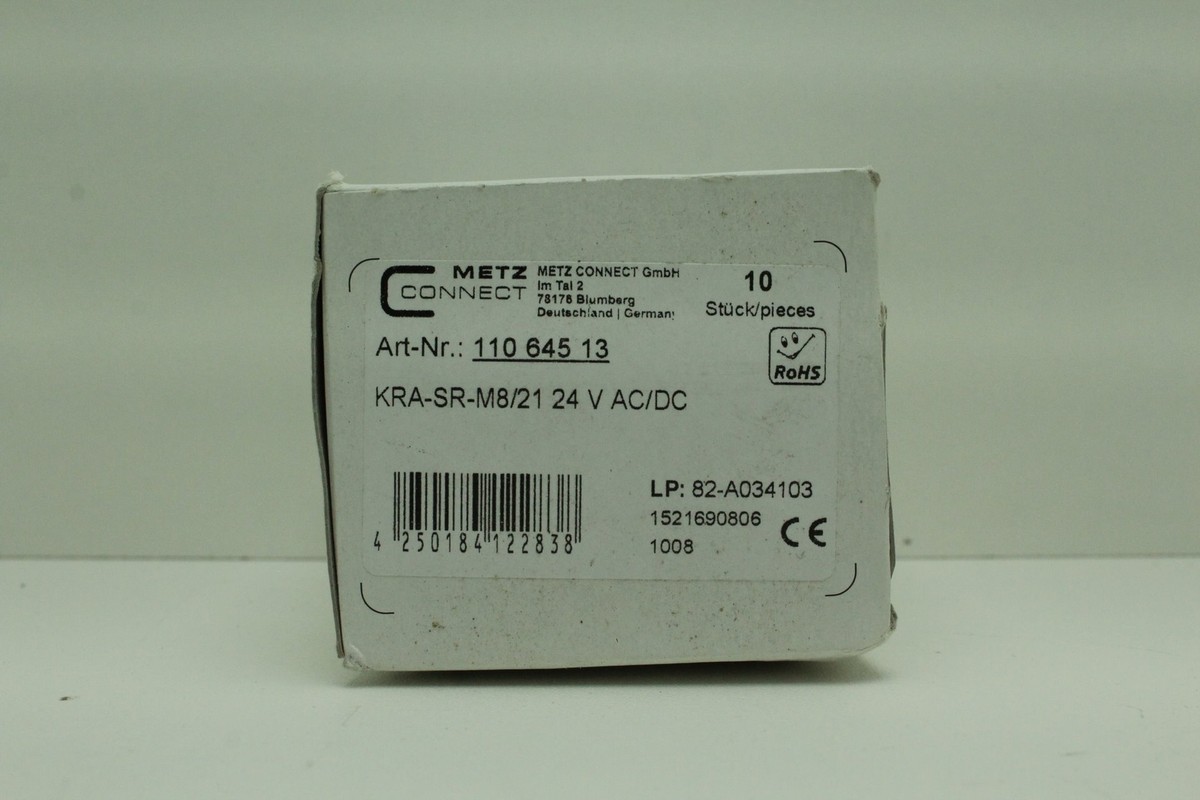 Metz Connect Koppelbaustein KRA-S-F8/21 1W