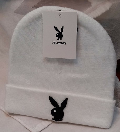 Unisex Beanie with Embroidered Bunny 