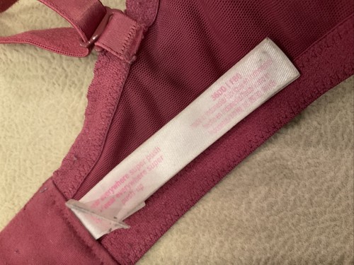 Victoria’s secret bra 36DD wear anywhere super pushup pink underwire - Picture 5 of 5
