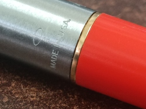 PLUMA ESTILOGRÁFICA PARKER 45 RARA NARANJA DE LUJO EN CAJA GT - Imagen 14 de 14