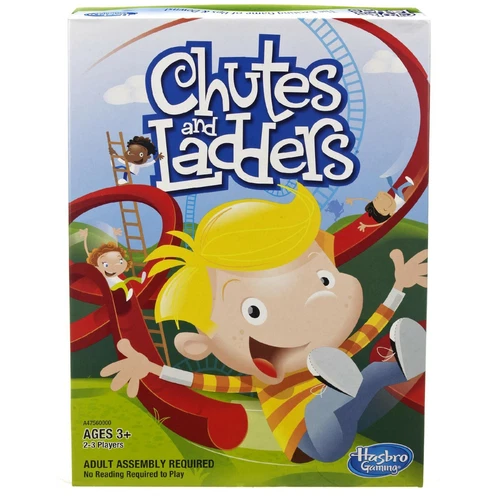 Hasbro Gaming Chutes And Ladders Board Game