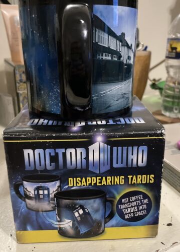 Doctor Who BBC Disappearing Tardis Police Box Coffee Mug New With Box Magic Hot - Bild 4 von 8