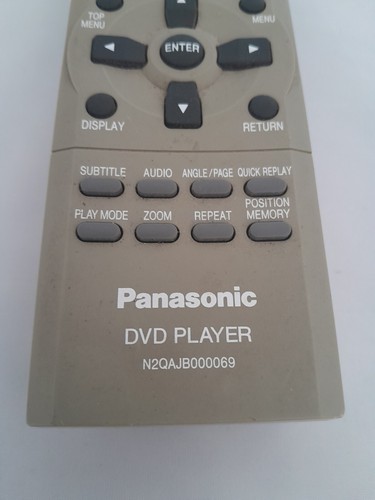 Panasonic n2qajb000069 DVD Player Remote Control Tested Working - Picture 2 of 4